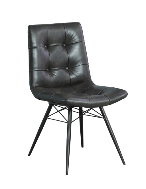 Dittnar Tufted Dining Chair Charcoal