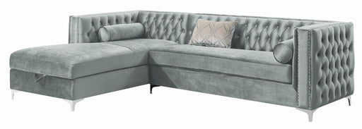 Bellaire_Contemporary_Silver_And_Chrome_Sectional_2