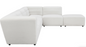 Sunny 6-Piece Upholstered Sectional Natural