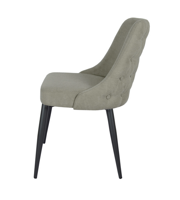 Cosmo Upholstered Curved Back Side Chairs