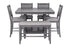 Counter Height Table + 4 Chair + Bench Set