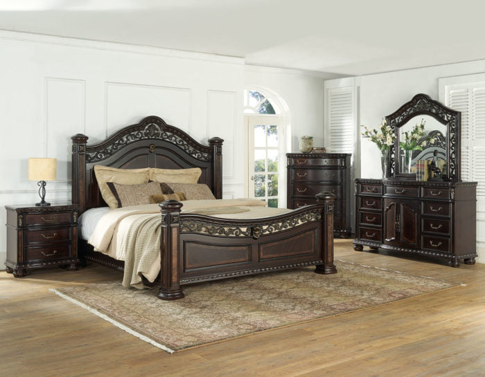 Monte Carlo King 4-Piece Set(King Bed/DR/MR/NS)