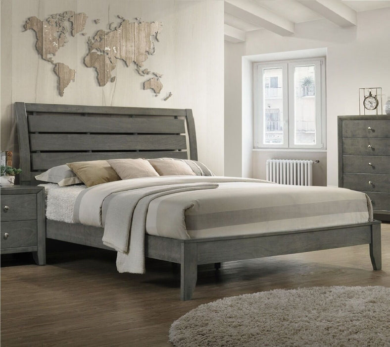 Evan Grey Bed