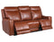 Natalia Leather Dual-Power Reclining Sofa, Coach