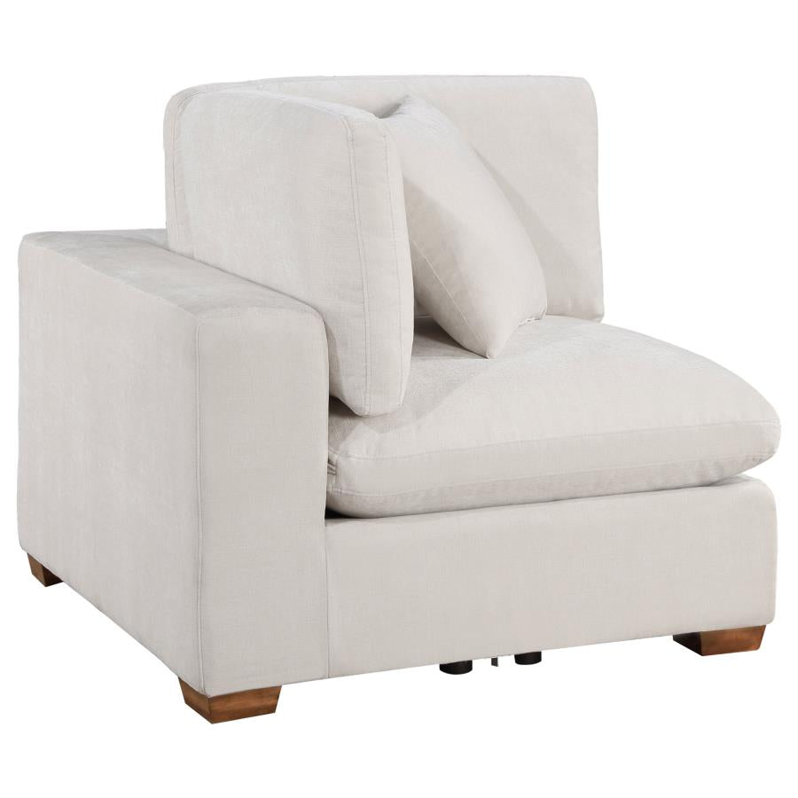 Lakeview Upholstered Corner Chair Ivory