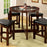 CRYSTAL COVE 5 PC. COUNTER HT. TABLE SET