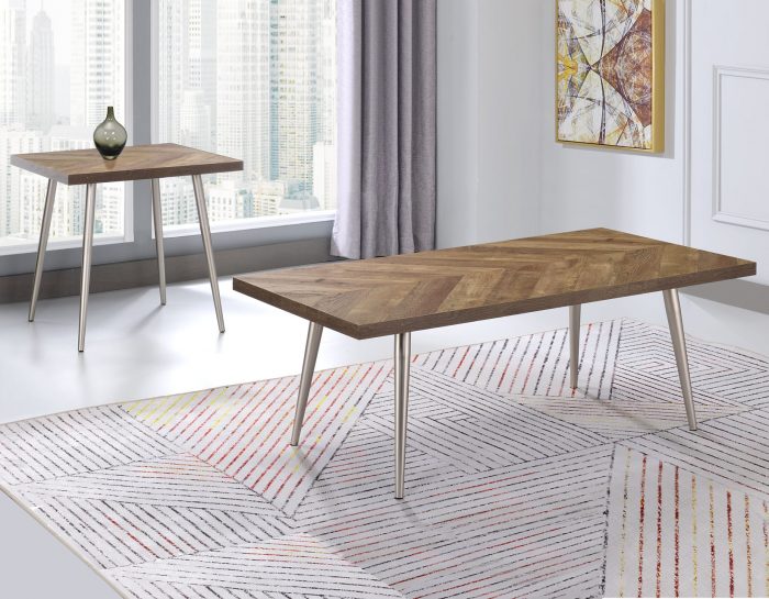 Worth 3-Piece Occasional (Cocktail Table & 2 End Tables)