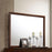 Serenity Rectangle Dresser Mirror Rich Merlot