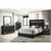 Gennro Contemporary Upholstered Bed