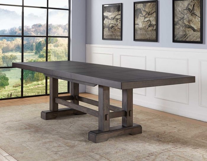 Napa 108-inch Dining Table with 2/18-inch Leaves