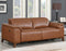 Bergamo Dual-Power Leather Reclining Sofa