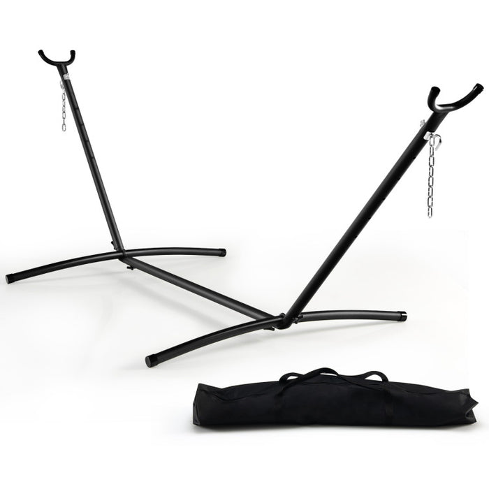 2-Person Hammock Stand with Carrying Bag for Yard