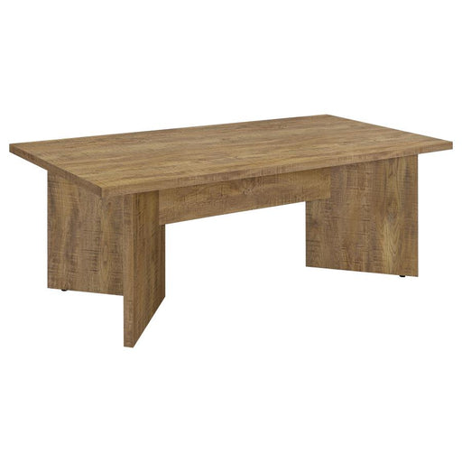 Jamestown Rectangular Engineered Wood Dining Table with Decorative Laminate Mango Brown