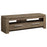 Elkton 2-Drawer TV Console Weathered Brown