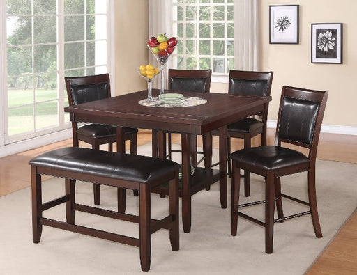 Fulton Counter Height Dining Set 6 PC