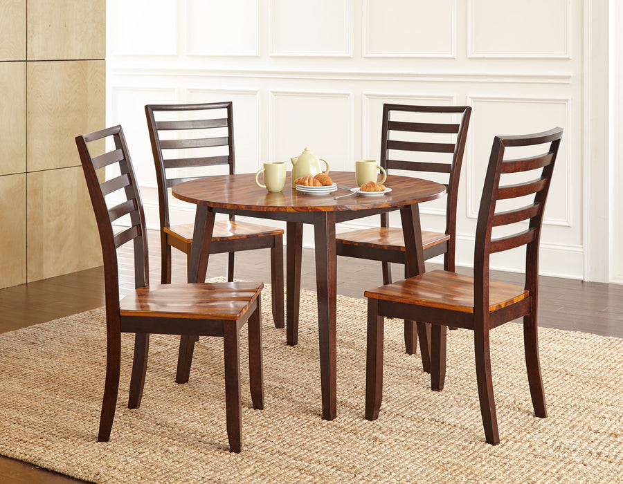 Abaco 5 Piece Drop-Leaf Set (Table & 4 Side Chairs)