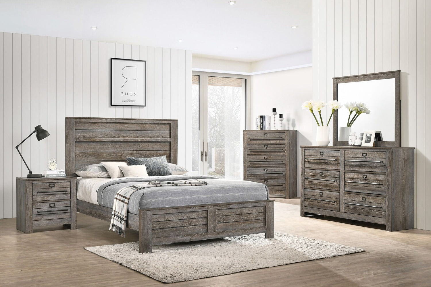 Bateson Brown Bedroom Collection