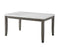 Emily White Marble Top Dining Table