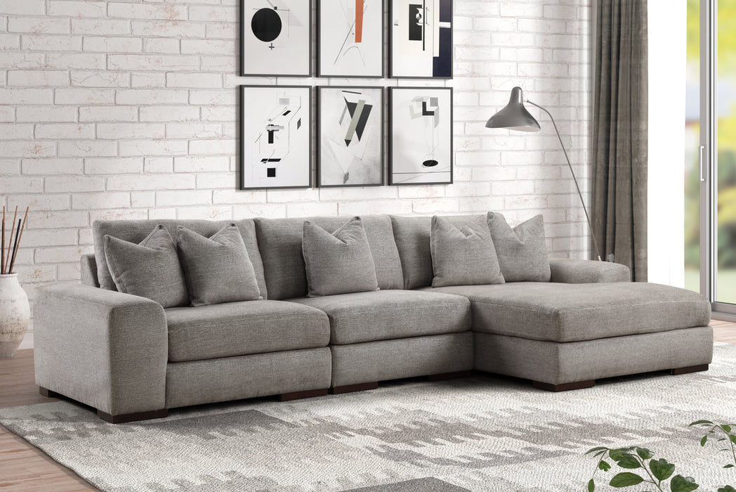 SUNDAY GRAY Sectional
