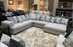 880 Gray - Oversized Sectional
