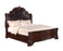 Sheffield Traditional Rich Brown Finish Panel Bedroom Set