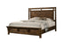 Curtis Brown Panel Bed