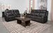 Raelynn 2-Piece Upholstered Motion Reclining Sofa Set Grey