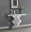 Moody Console Table With LED Lighting Silver