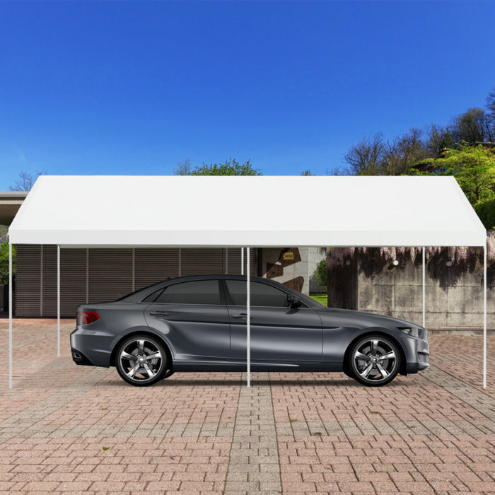 10 x 20 Feet Steel Frame Portable Car Canopy Shelter