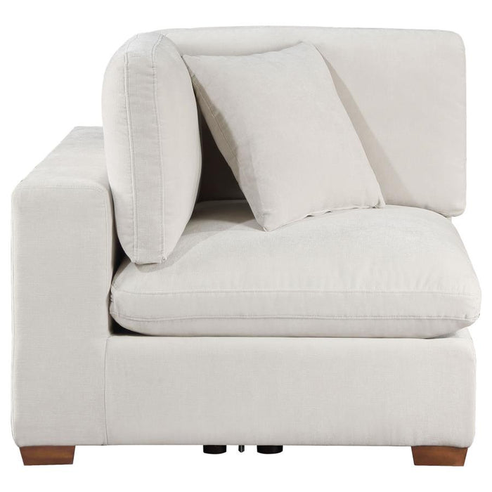 Lakeview Upholstered Corner Chair Ivory