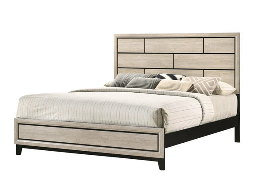 Akerson Driftwood Panel Bedroom Set