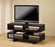 Parker TV Console With 5 Open Compartments Cappuccino