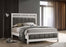 Barzini Upholstered Panel Bed White