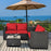 4 Pieces Outdoor Patio Rattan Furniture Set with Loveseat and Storage Box(clearance)