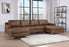 Candace Double Chaise Sectional