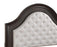 Duke Grayish Brown Upholstered Panel Bed
