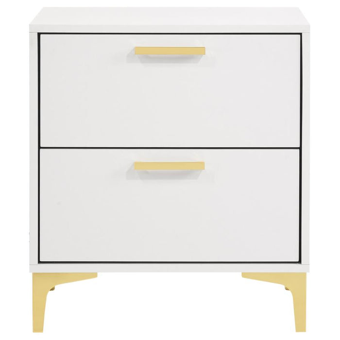 Kendall 2-drawer Nightstand White