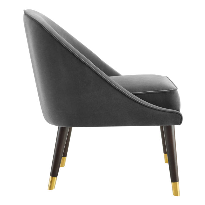 Avalon Velvet Accent Chair