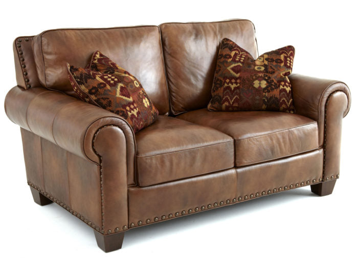 Silverado Leather 4-Piece Set (Sofa, Loveseat, Chair & Ottoman)