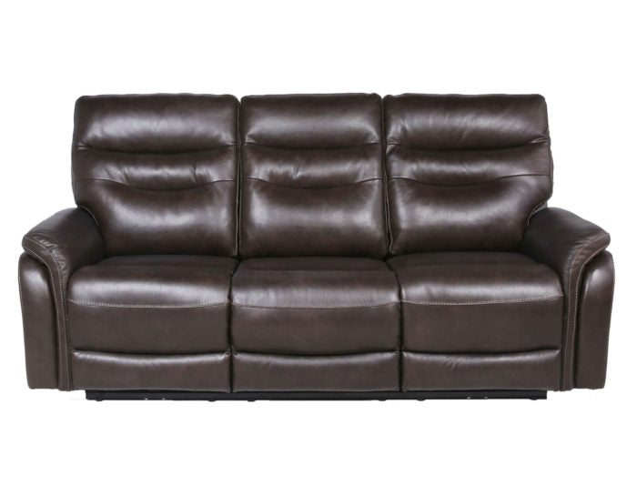 Fortuna Leather Dual Power Reclining Sofa