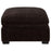 Lakeview Upholstered Ottoman Dark Chocolate