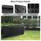 90 Gallon Outdoor Deck Storage Box with Built-In Wheel