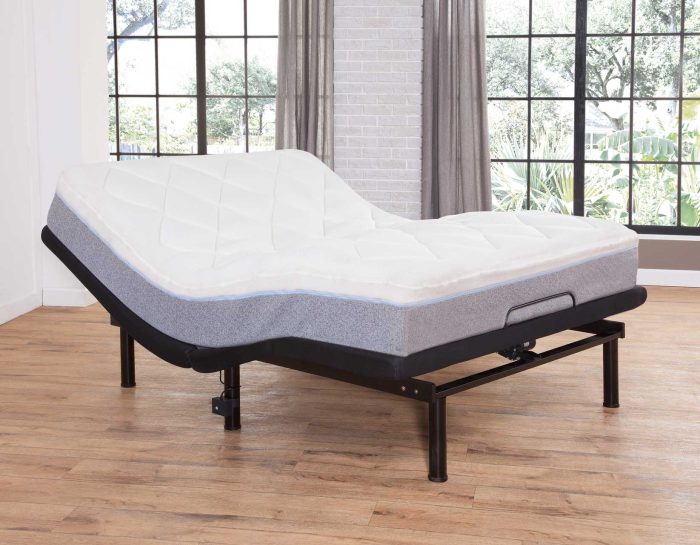 350 Series Softform Power Adjustable Bed Base w/Massage & Night Lights