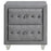 Deanna 2-drawer Rectangular Nightstand Grey