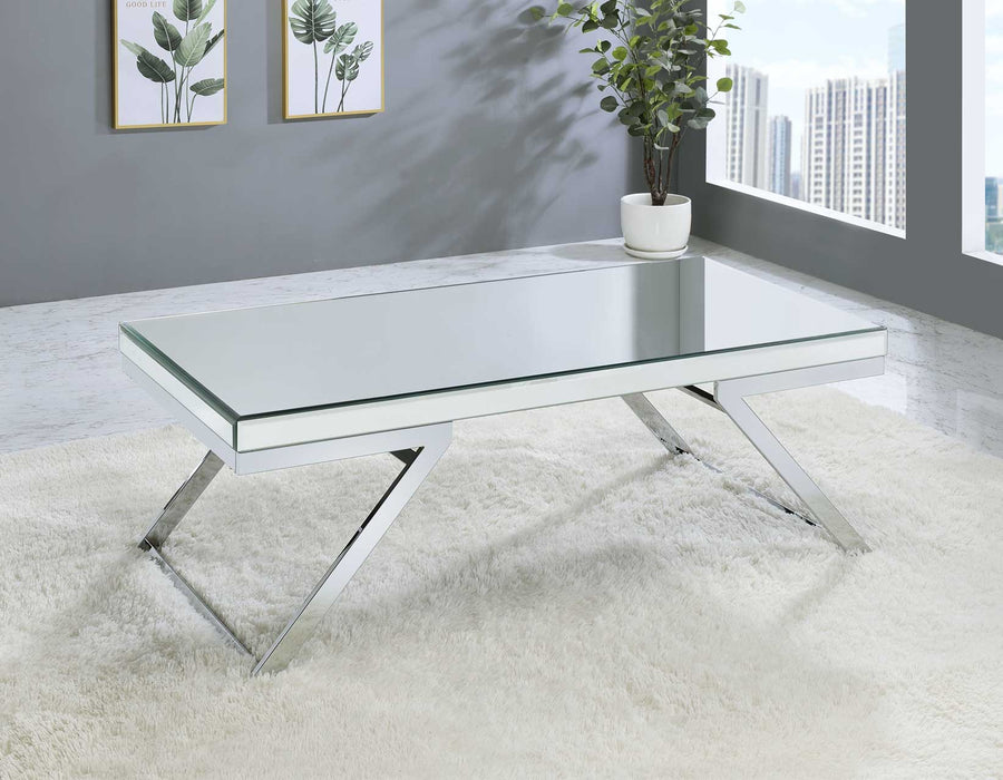 Alfresco 3-Piece Mirrored Top Table Set