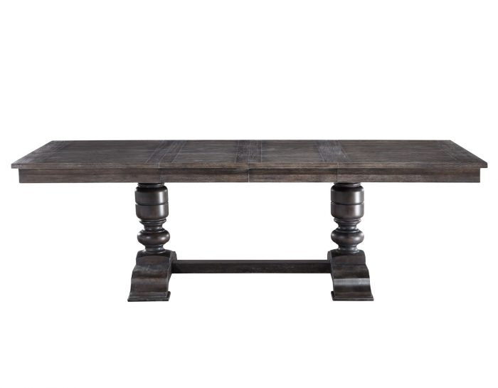 Hutchins 59-95-Inch Table w/Two 18-inch Leaves