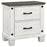 Lilith 5-piece Bedroom Set Distressed Grey and White