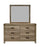 Matteo Melamine Upholstered Panel Bedroom Set