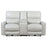 Greenfield Upholstered Power Reclining Loveseat With Console Ivory