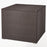 72 Gallon Rattan Outdoor Storage Box with Zippered Liner and Solid Pneumatic Rod